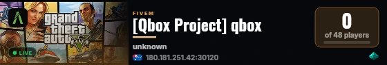 [Qbox Project] qbox live status badge