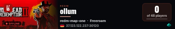 ollum live status badge