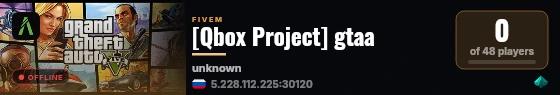 [Qbox Project] gtaa live status badge