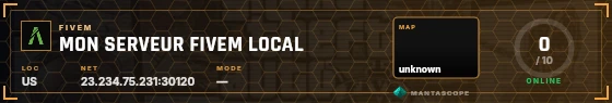 HUD badge preview