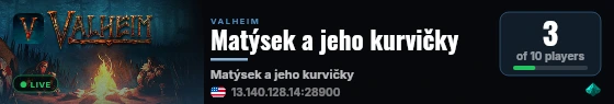 Matýsek a jeho kurvičky live status badge