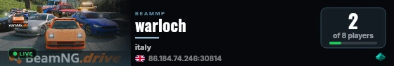 warloch live status badge