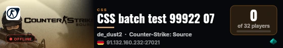 CSS batch test 99922 07 live status badge