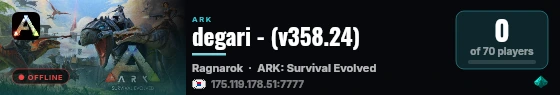 degari - (v358.24) live status badge