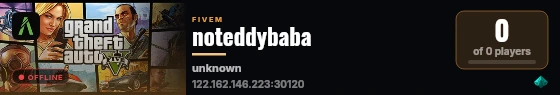 noteddybaba live status badge