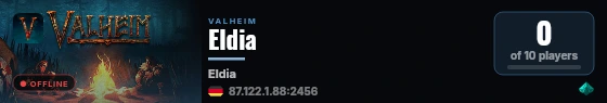 Eldia live status badge