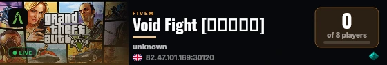 Void Fight [تهديد] live status badge