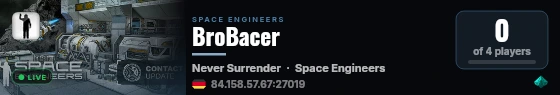 BroBacer live status badge