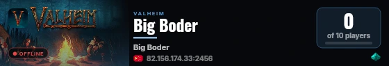 Big Boder live status badge