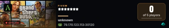******* live status badge