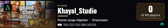 Khayal_Studio live status badge