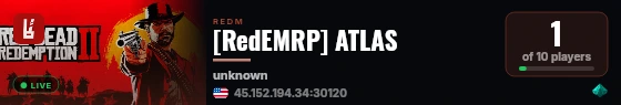 [RedEMRP] ATLAS live status badge