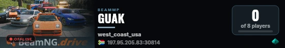 GUAK live status badge