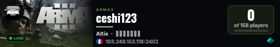 ceshi123 live status badge
