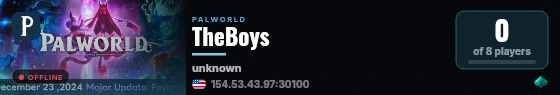 TheBoys live status badge