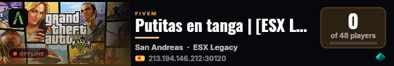 Putitas en tanga | [ESX Legacy] live status badge