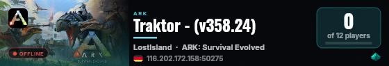 Traktor - (v358.24) live status badge