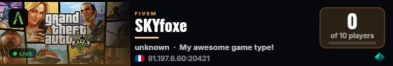 My Pterodactyl Project live status badge