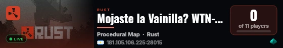 Mojaste la Vainilla? WTN-TEAM live status badge