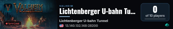 Lichtenberger U-bahn Tunnel live status badge