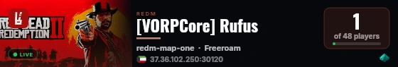 [VORPCore] Rufus live status badge