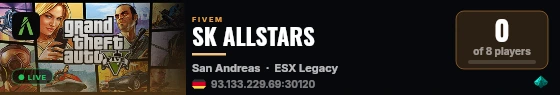 SK ALLSTARS live status badge