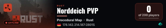 Norddeich PVP live status badge