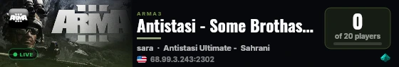 Antistasi - Some Brothas Be Gaming live status badge