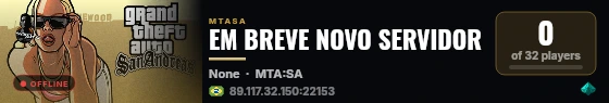EM BREVE NOVO SERVIDOR live status badge