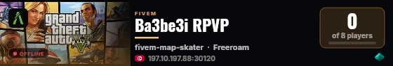 Ba3be3i RPVP live status badge