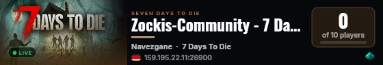 Zockis-Community - 7 Days live status badge