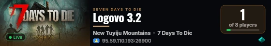 Logovo 3.2 live status badge