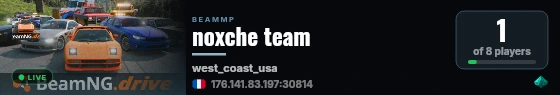 noxche team live status badge