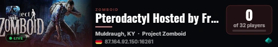 Pterodactyl Hosted by Frede0021 live status badge
