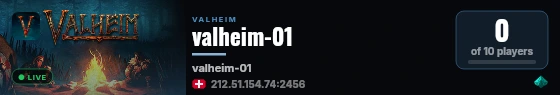 valheim-01 live status badge