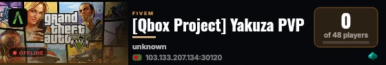 [Qbox Project] Yakuza PVP live status badge