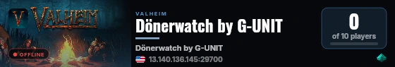 Dönerwatch by G-UNIT live status badge