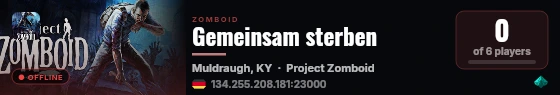 Gemeinsam sterben live status badge