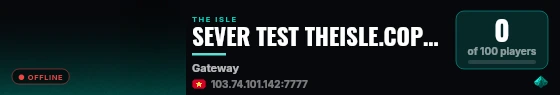 SEVER TEST THEISLE.COPPERX.VN live status badge