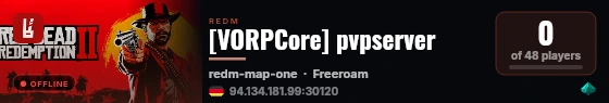 [VORPCore] pvpserver live status badge