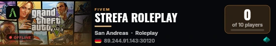 STREFA ROLEPLAY live status badge