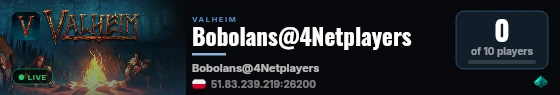Bobolans@4Netplayers live status badge