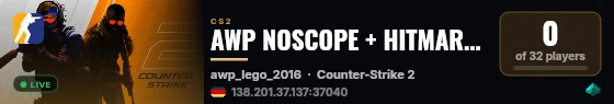 AWP NOSCOPE + HITMARKER >> battlebox.gg live status badge