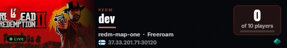 dev live status badge