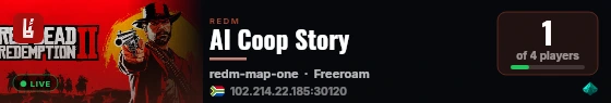 AI Coop Story live status badge
