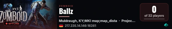 Ballz live status badge