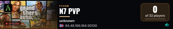 N7 PVP live status badge