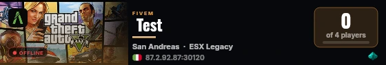  Test live status badge