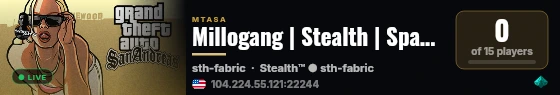 Millogang | Stealth | Spar | Headshot | PvP | live status badge