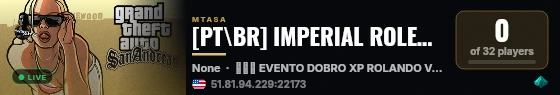 [PT\BR] IMPERIAL ROLEPLAY - ROLEPLAY | NOVIDADES live status badge